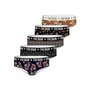 Voir la diapositive 2 : FREEGUN Pack Surprise de 5 Boxers microfibre fille