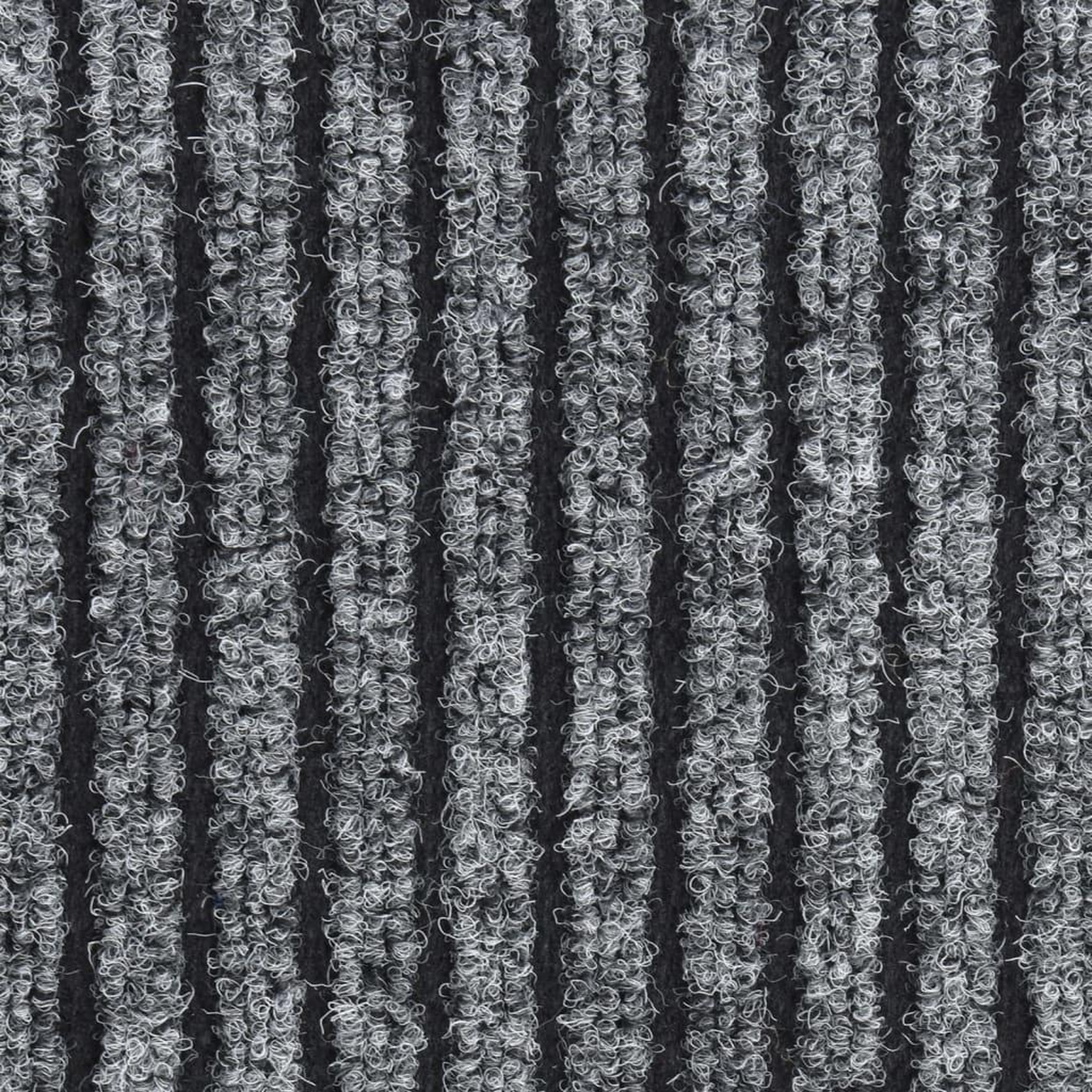 Voir la diapositive 5 : VIDAXL Paillasson raye Gris 40x60 cm