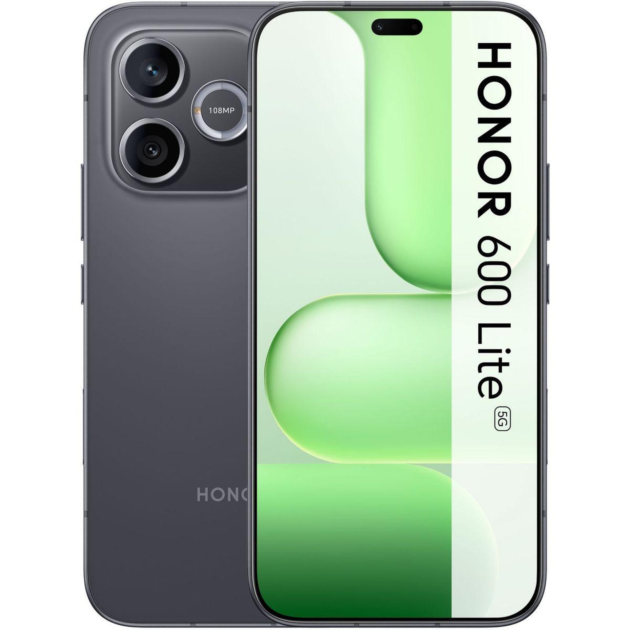 Voir la diapositive 2 : HONOR Smartphone pack 600 lite 5g 256go noir + honor choice earbuds x8i