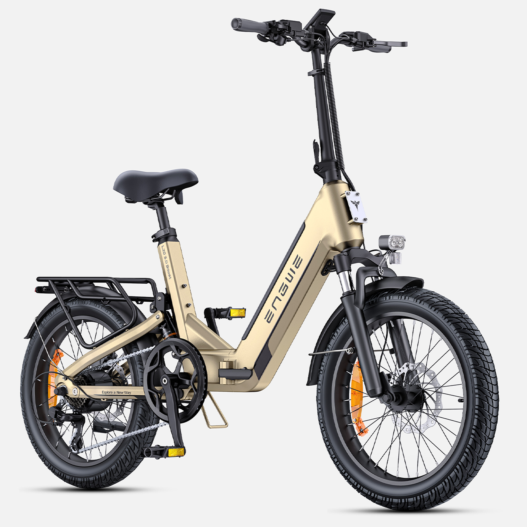 Voir la diapositive 1 : ENGWE Vélo électrique compact ENGWE L20 3.0 BOOST - 250 W