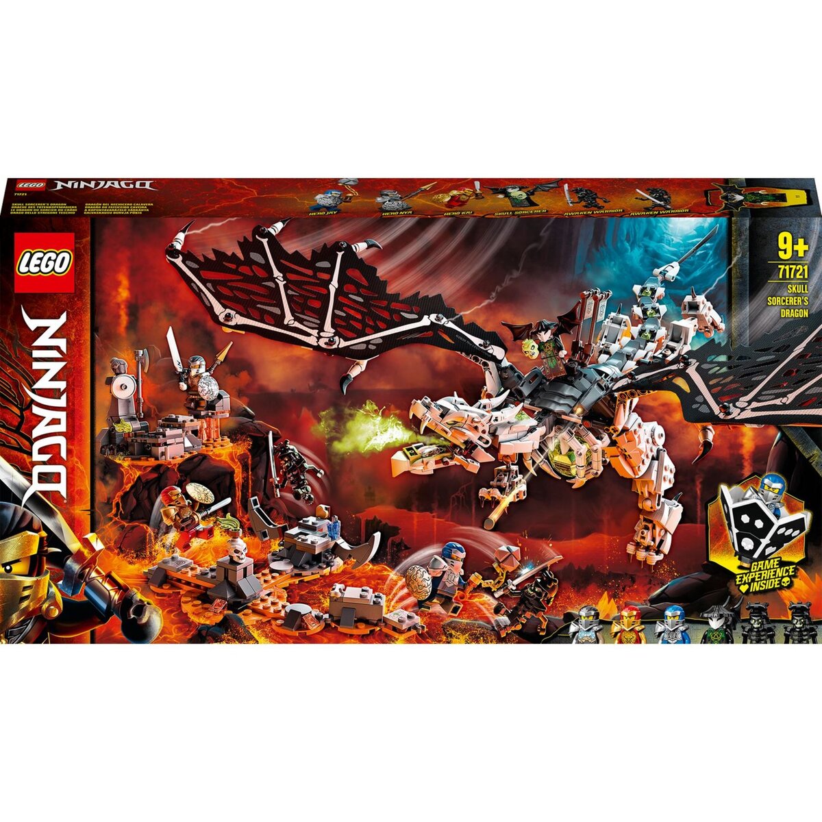 LEGO Ninjago 71721 Le dragon du Sorcier au Crâne