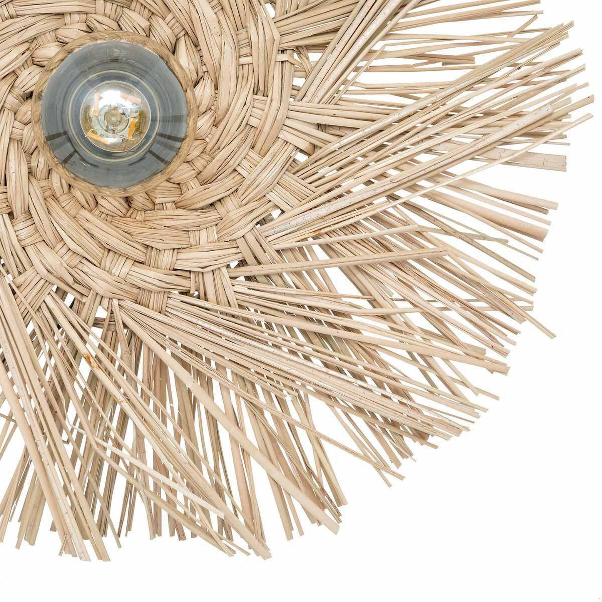 Voir la diapositive 2 : ATMOSPHERA Applique murale en roseau  tea  34cm beige