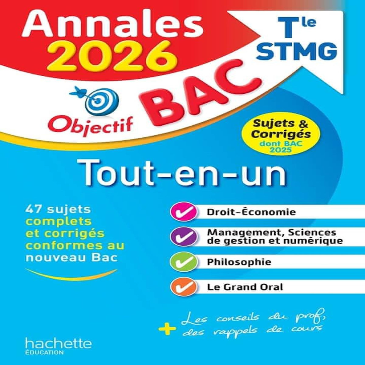 TOUT-EN-UN TLE STMG. SUJETS & CORRIGES, EDITION 2026, Di Costanzo Stéphanie