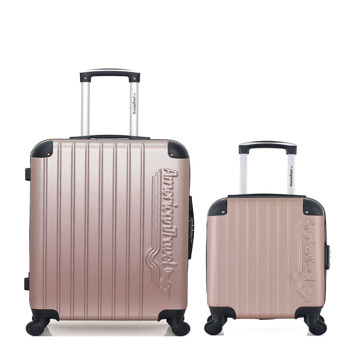 AMERICAN TRAVEL AMERICAN TRAVEL - LOT DE 2 - Valises weekend et cabine XXS BUDAPEST