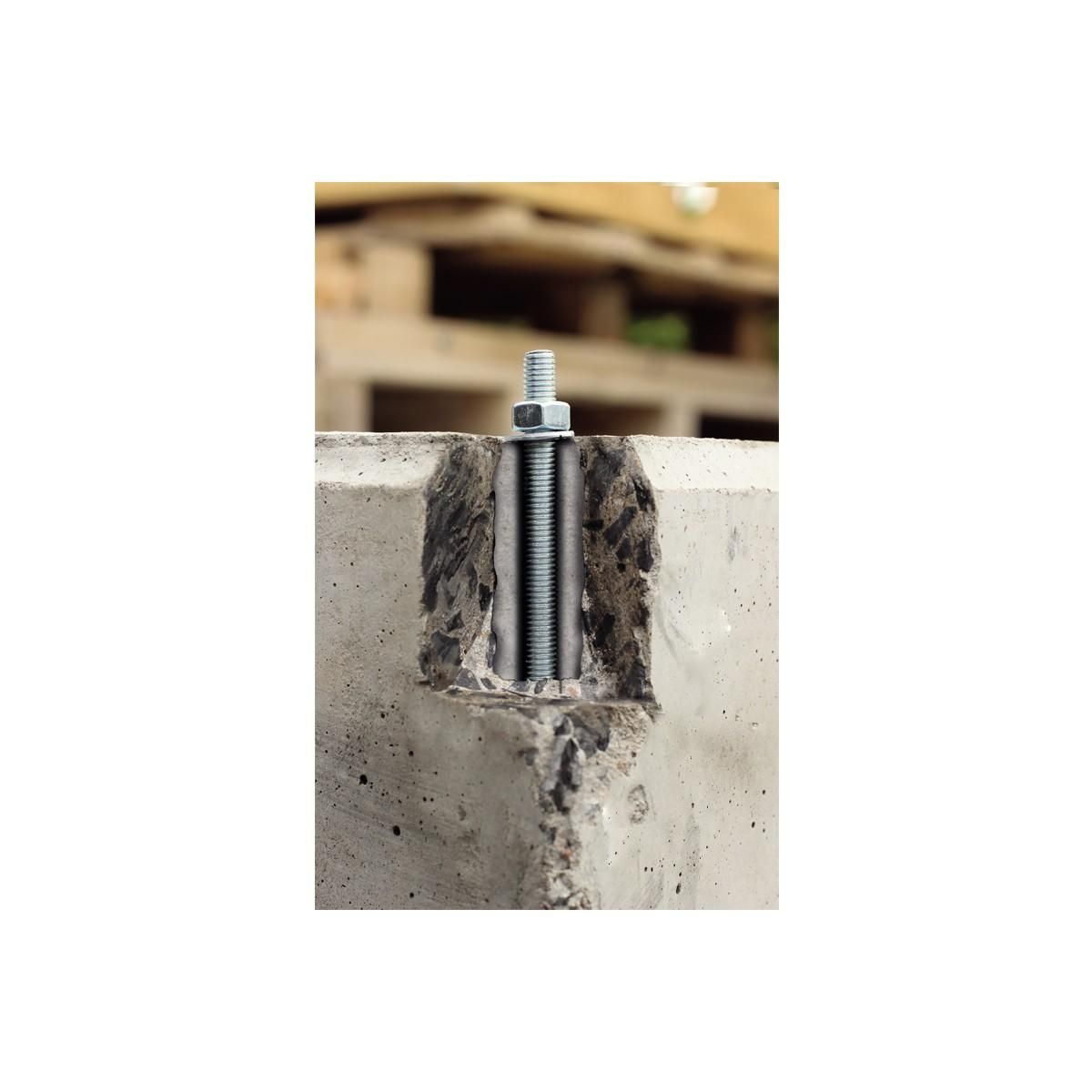 SCELL-IT Kit de Scellement chimique Tiges INOX M8 Garanties à vie Jsqu'à 500Kg résistance SCELL-IT