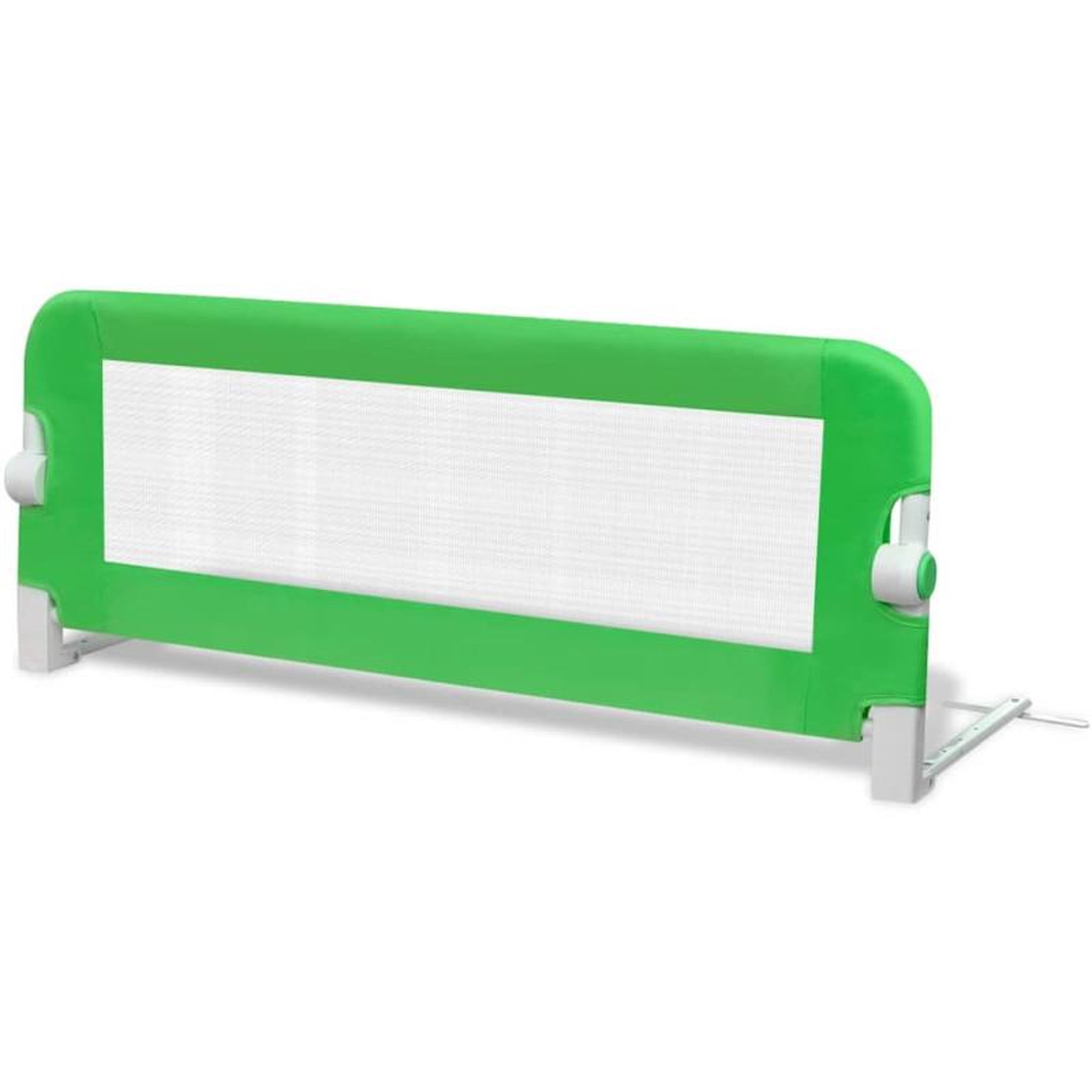 Voir la diapositive 2 : VIDAXL Barrière de lit pour enfants 102x42 cm Vert