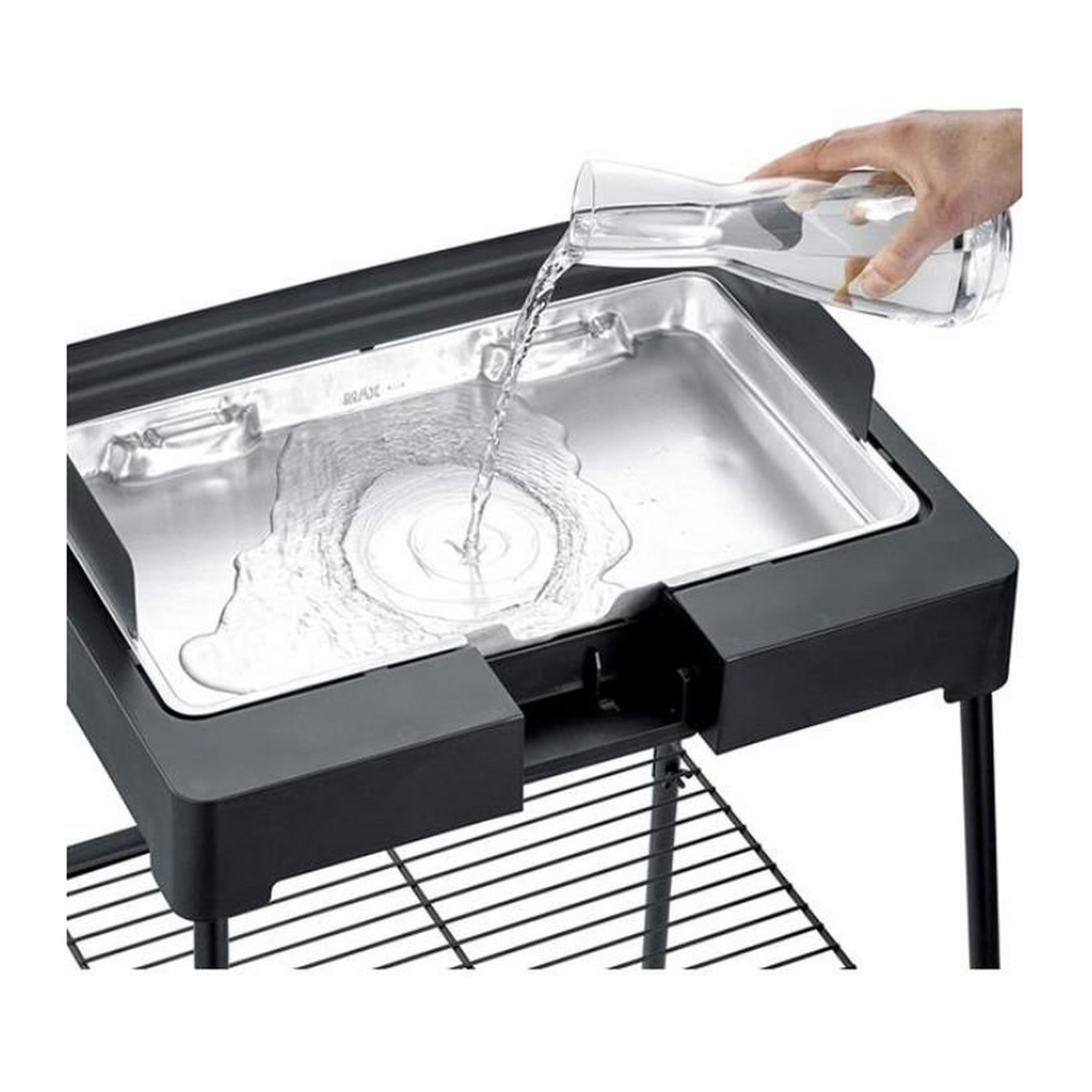 Voir la diapositive 4 : SEVERIN Barbecue électrique sur pied 2200w - pg8561