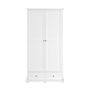 Voir la diapositive 4 : Armoire 2 portes 2 tiroirs L104cm NESRINE