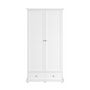 Voir la diapositive 4 : Armoire 2 portes 2 tiroirs L104cm NESRINE