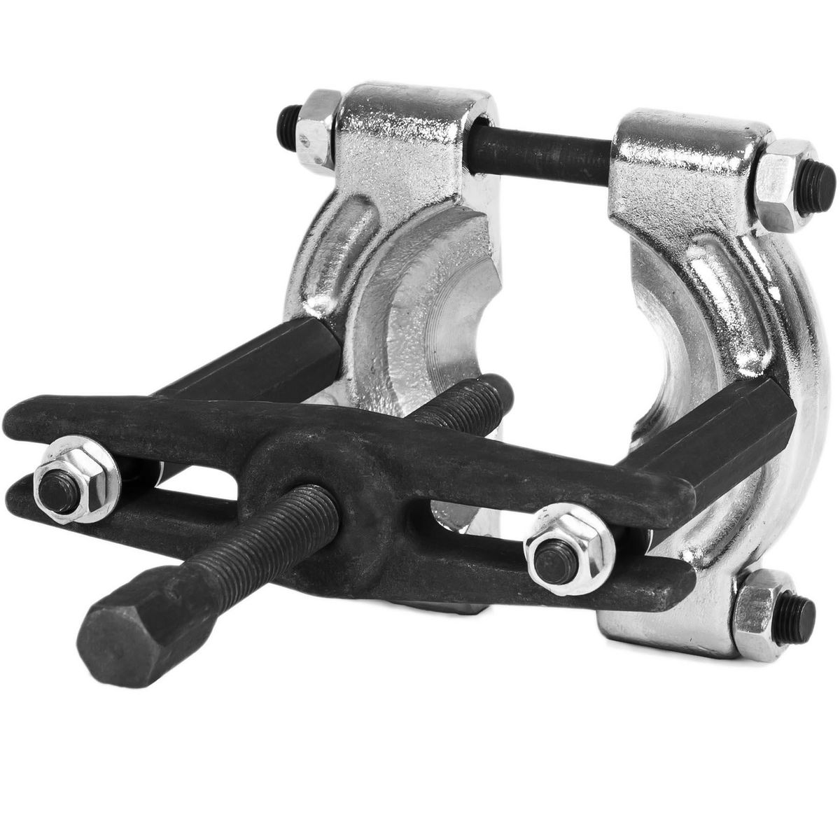 tectake Coffret kit d'extracteurs de roulements 12 pièces rouge