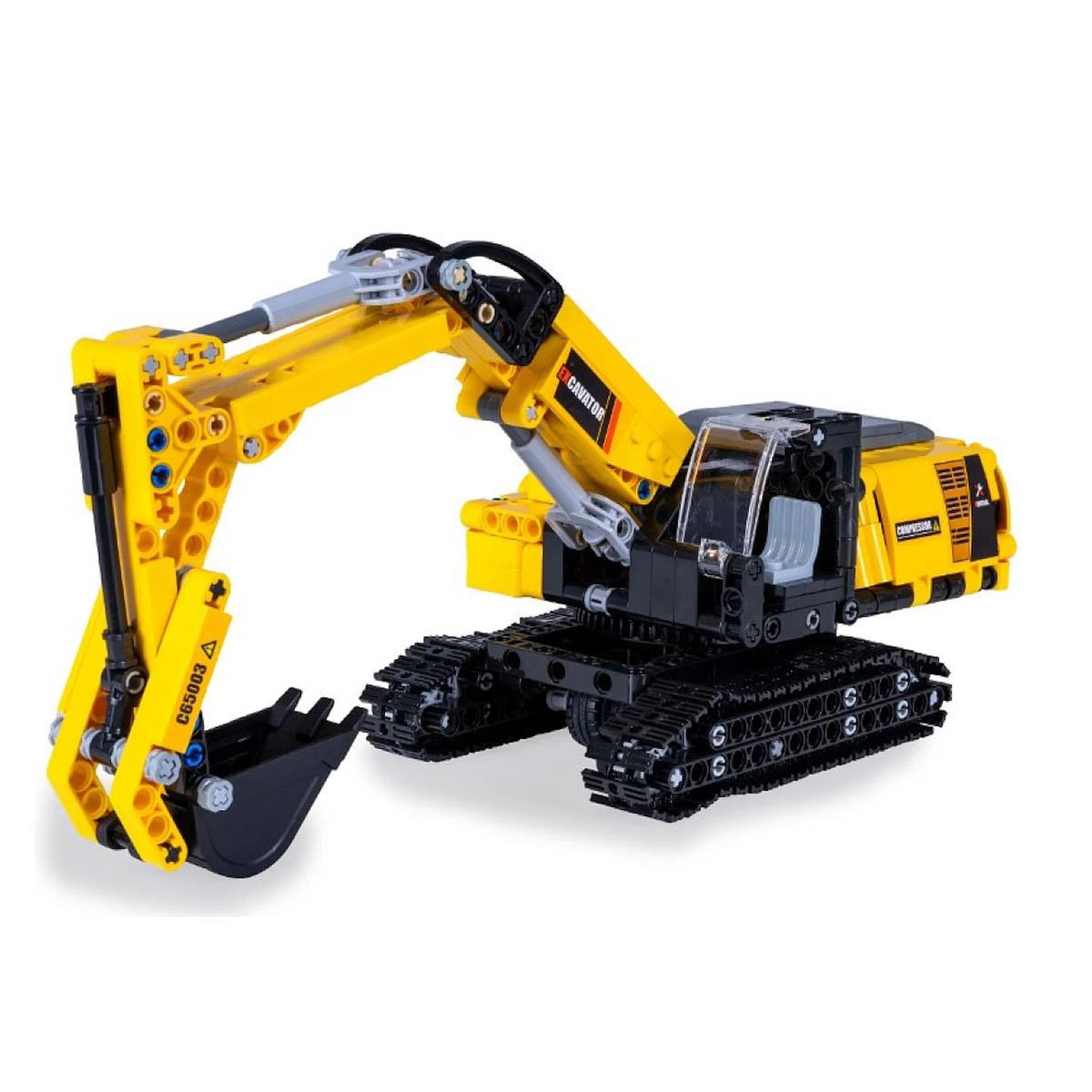 Jamara CaDA Pelleteuse Bricks jaune