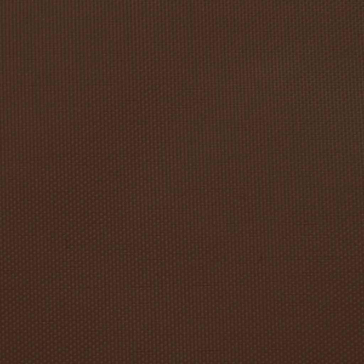 VIDAXL Voile de parasol Tissu Oxford trapeze 2/4x3 m Marron