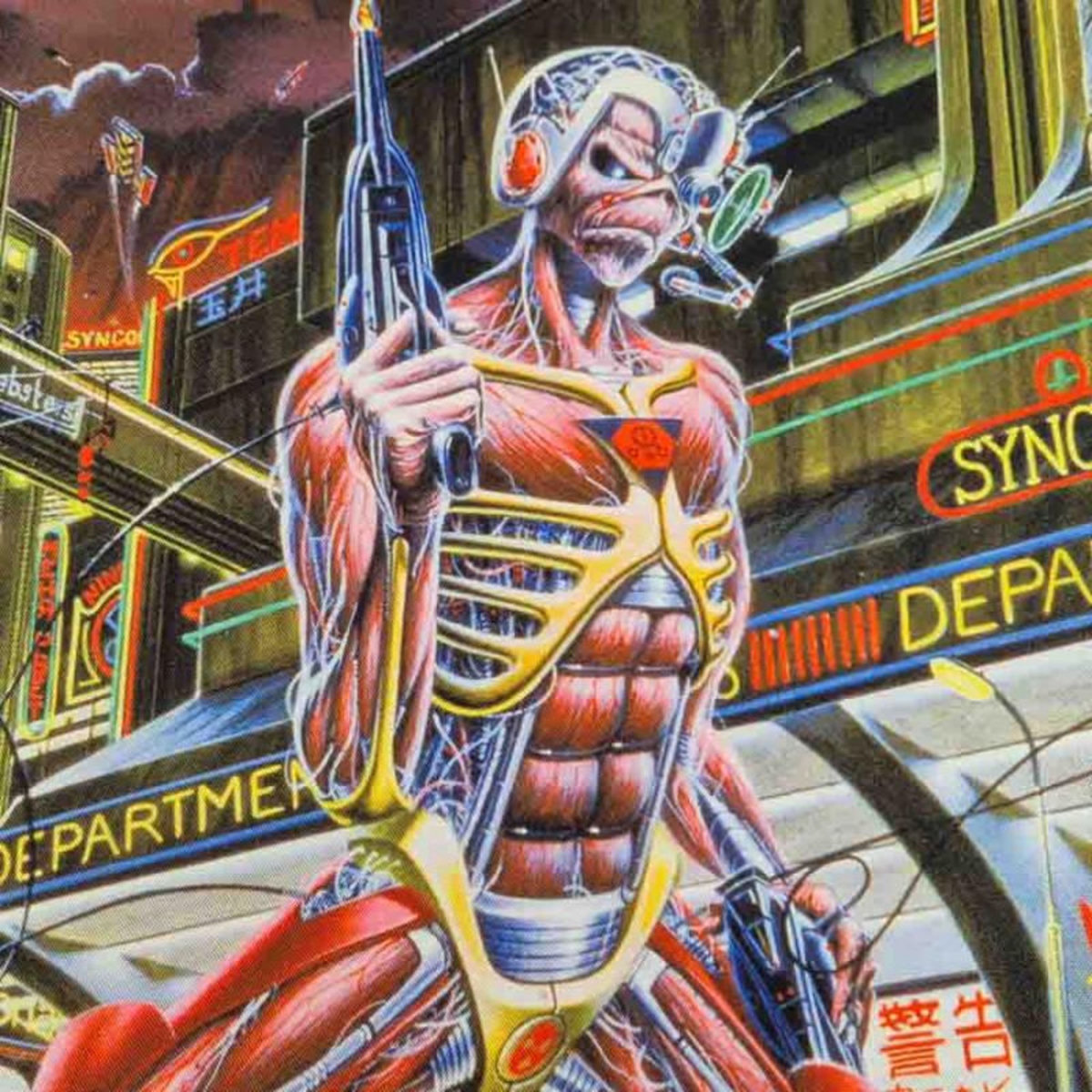 Subsonic Tapis de souris XXL Iron Maiden - Somewhere In Time