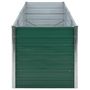 Voir la diapositive 4 : VIDAXL Lit sureleve de jardin Acier galvanise 240x80x77 cm Vert