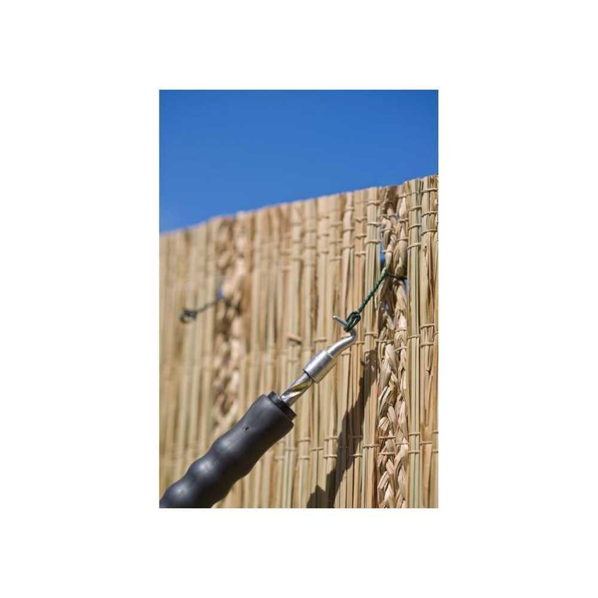 Voir la diapositive 5 : NATURE Nature 200 liens verts en acier galvanisé gainé pour fixation extérieure