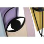 Voir la diapositive 4 : Paris Prix Décoration Murale en Métal  Eyes  120cm Multicolore