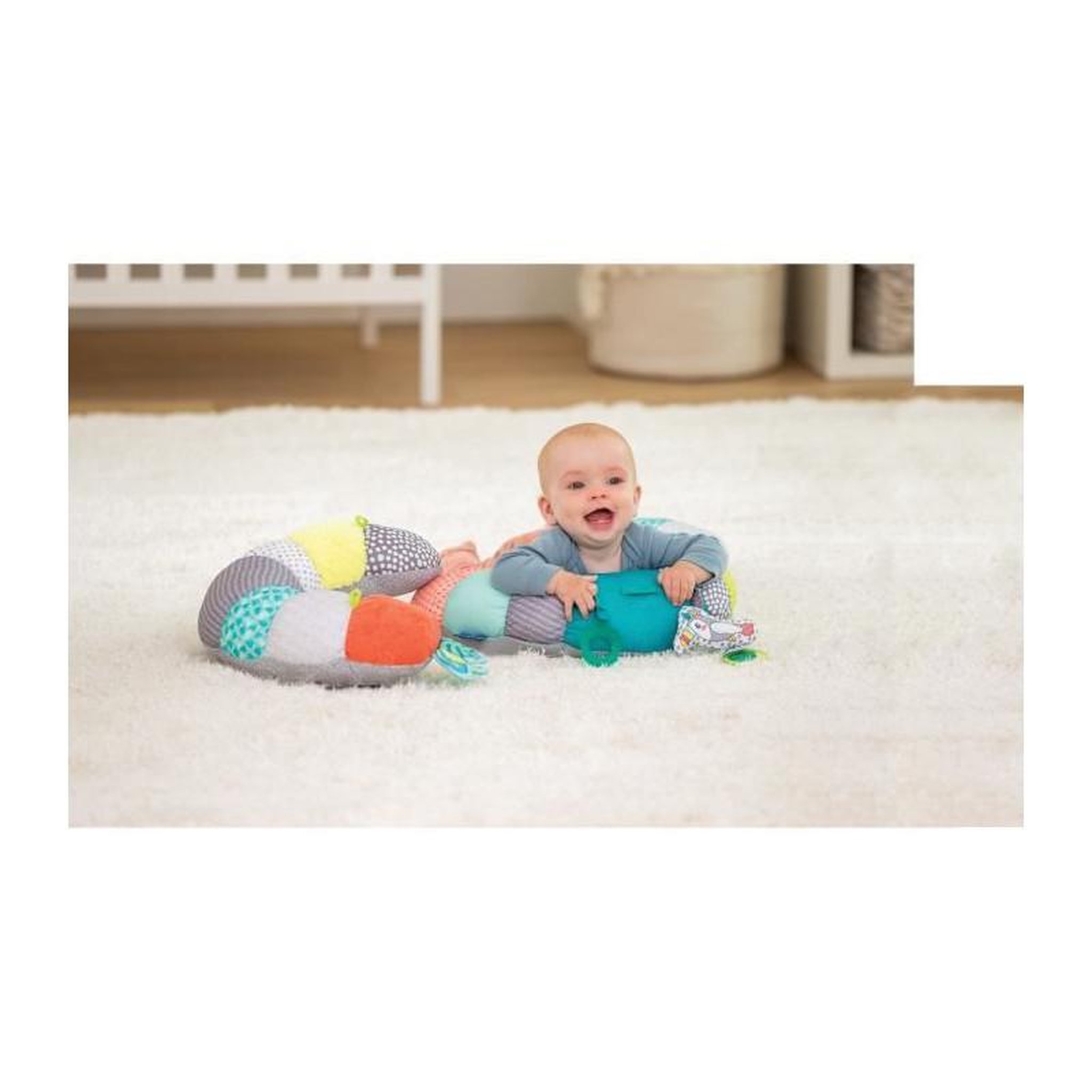 Voir la diapositive 2 : INFANTINO Coussin d'activités 2-in-1 INFANTINO Tummy Time