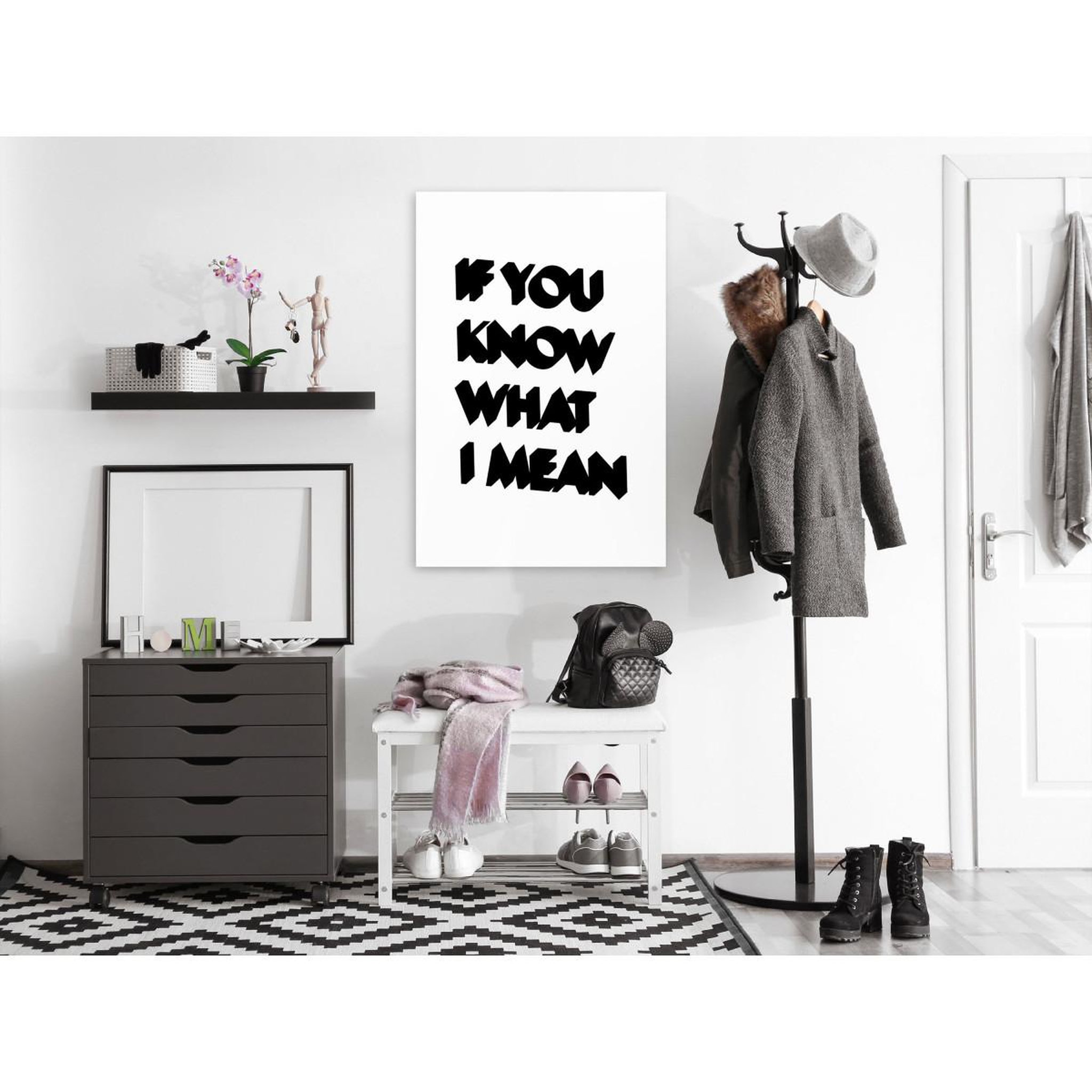 Voir la diapositive 2 : Paris Prix Tableau imprimé  if you know what i mean