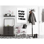 Voir la diapositive 2 : Paris Prix Tableau Imprimé  If You Know What I Mean