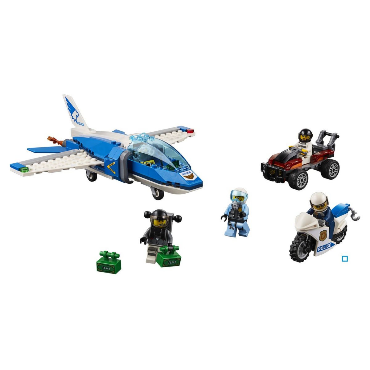LEGO City 60208 - L'arrestation en parachute