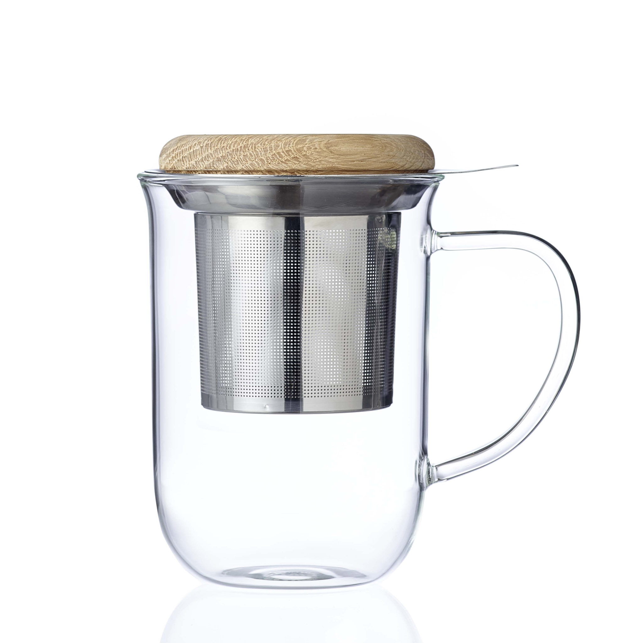 Voir la diapositive 1 : VIVA SCANDINAVIA Tisanière en verre 0.35 L
