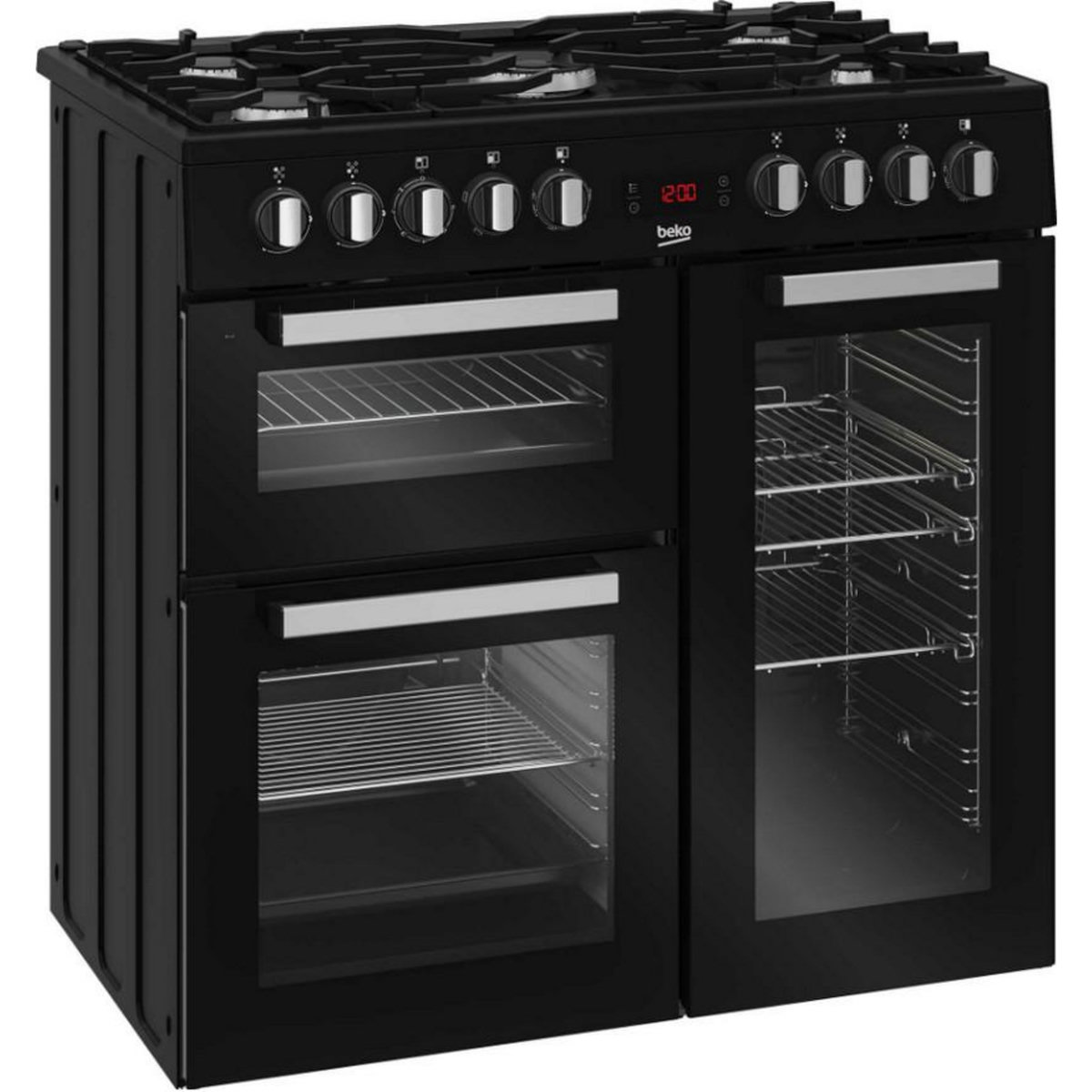 Beko Piano de cuisson 170l 5 feux noir - ps235315db