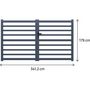 Voir la diapositive 3 : Habitat et Jardin Portail aluminium ajouré  Martin  - 340 x 180 cm - Gris