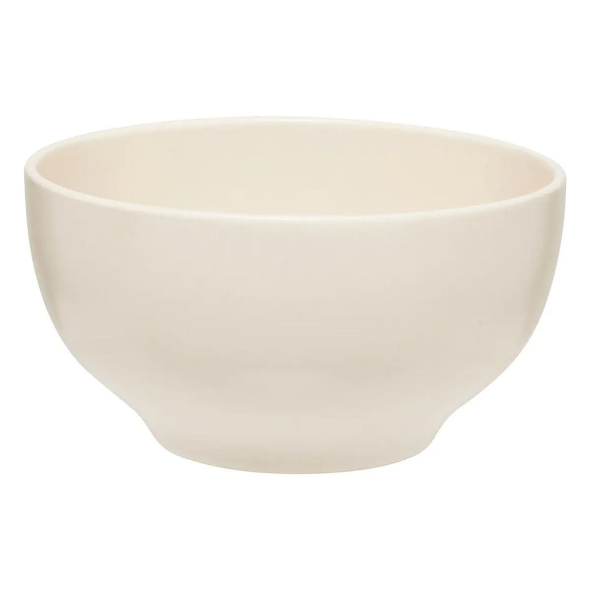 SECRET DE GOURMET Lot de 6 Bols en Céramique  Maé  45cl Blanc