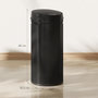 Voir la diapositive 3 : HOMCOM Poubelle automatique 42L capteur de mouvement acier inox