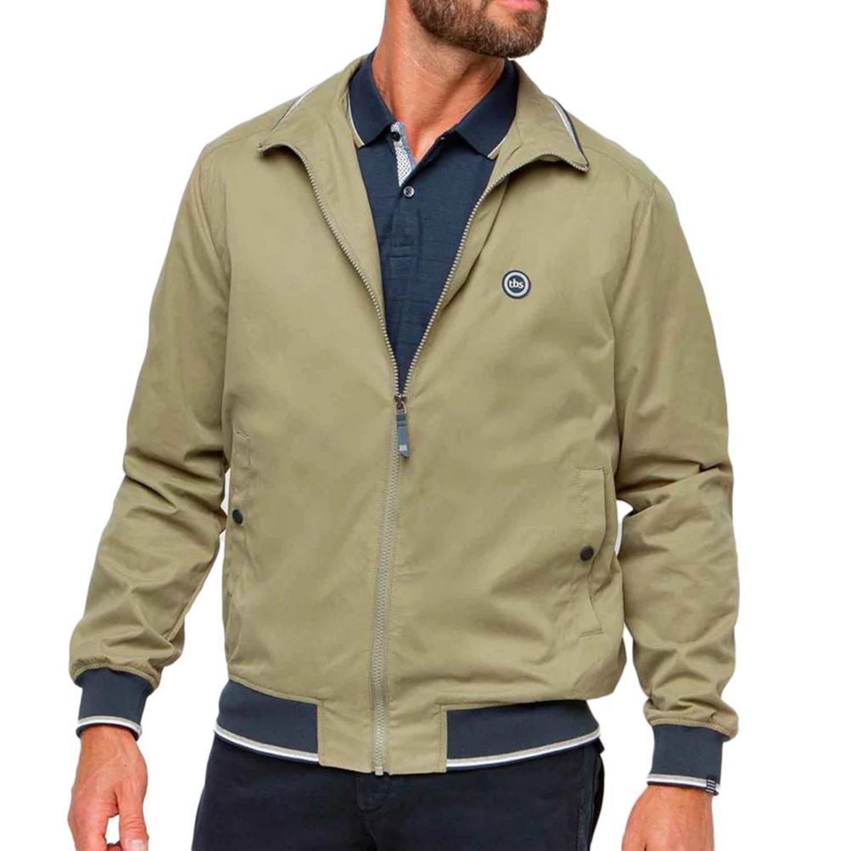 TBS Blouson Zippé   Homme TBS Basimblo