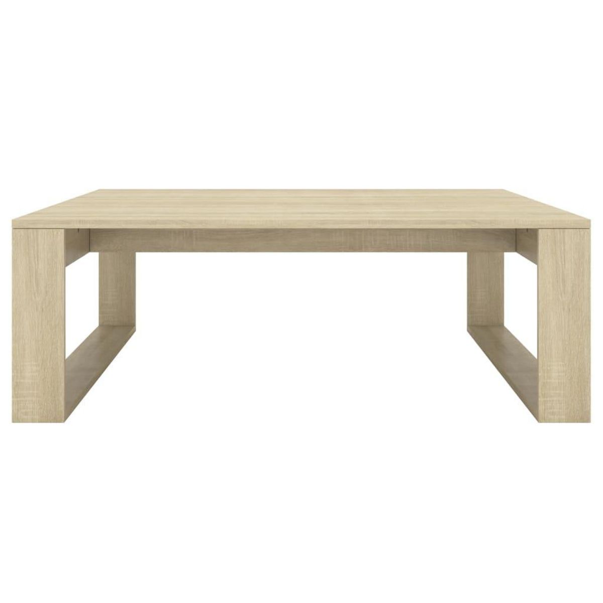 VIDAXL Table basse Chene sonoma 100x100x35 cm Bois d'ingenierie