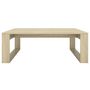 Voir la diapositive 5 : VIDAXL Table basse Chene sonoma 100x100x35 cm Bois d'ingenierie
