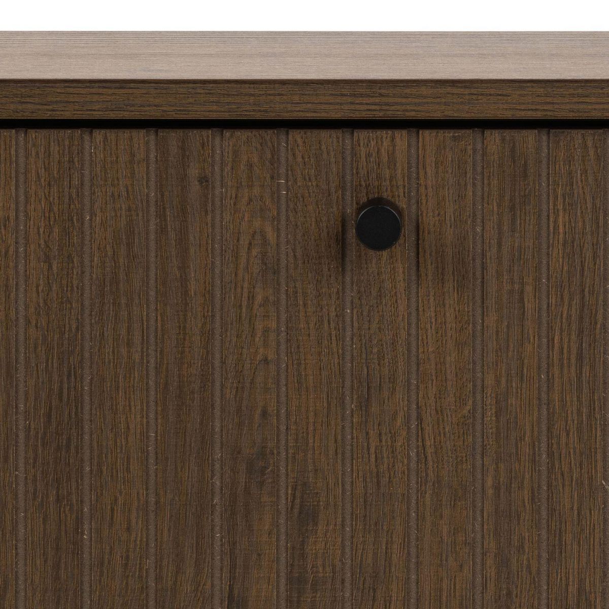 TOILINUX Meuble à chaussures effet tasseaux BAÏKAL