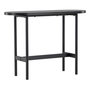 Voir la diapositive 1 : Paris Prix Console Ovale Design  Star  110cm Noir