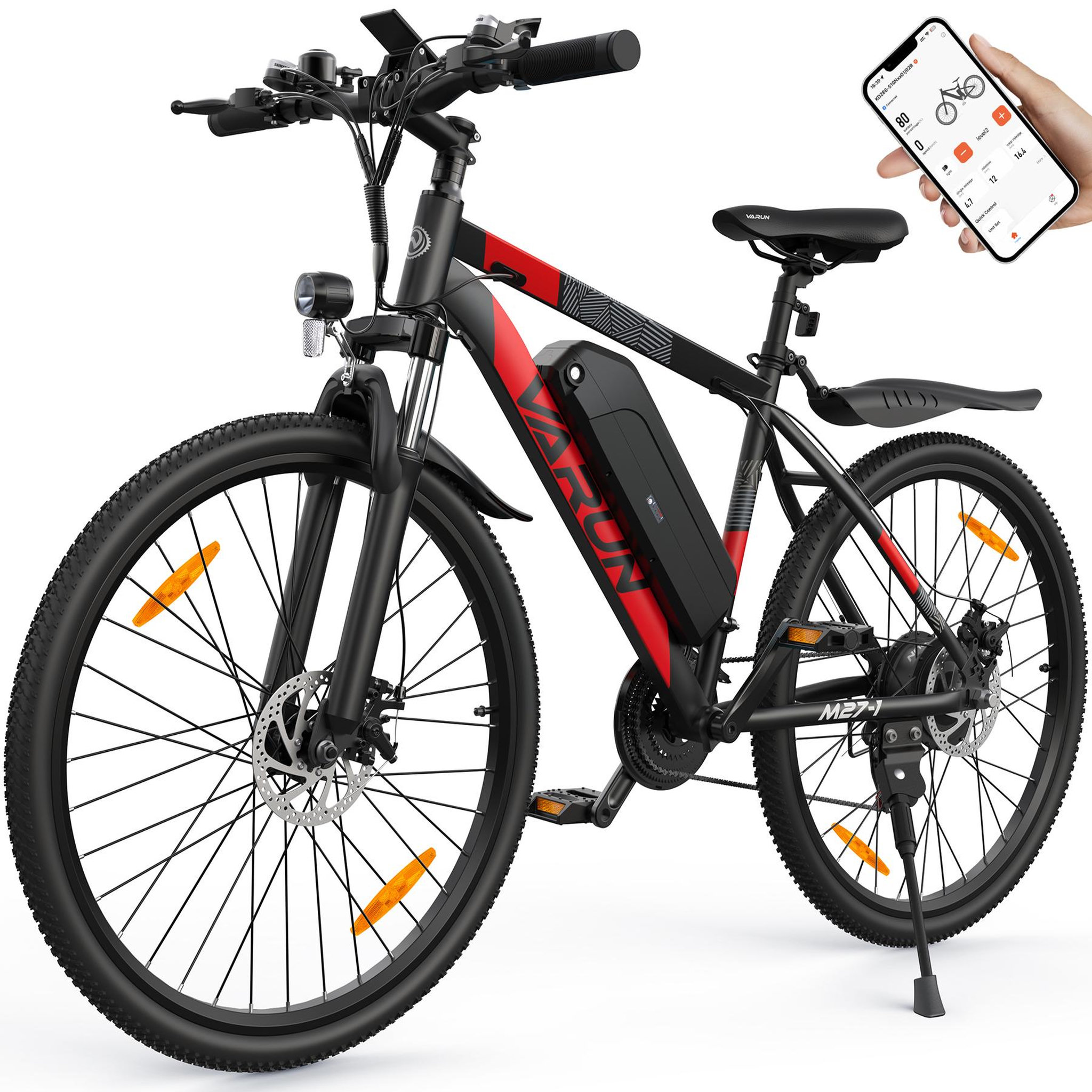 Voir la diapositive 2 : VARUN Vélo électrique varun m27-1 pro