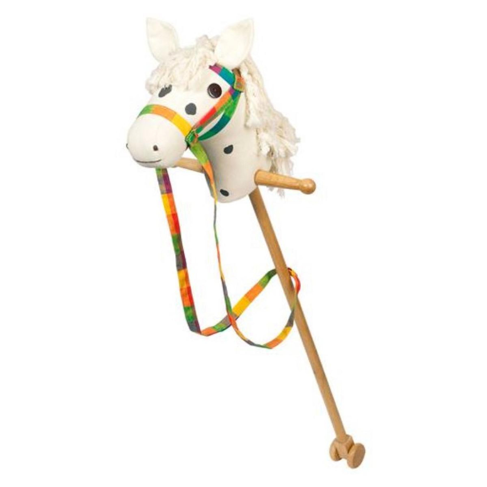 Goki Cheval à bascule Dada - Cheval blanc and  coton