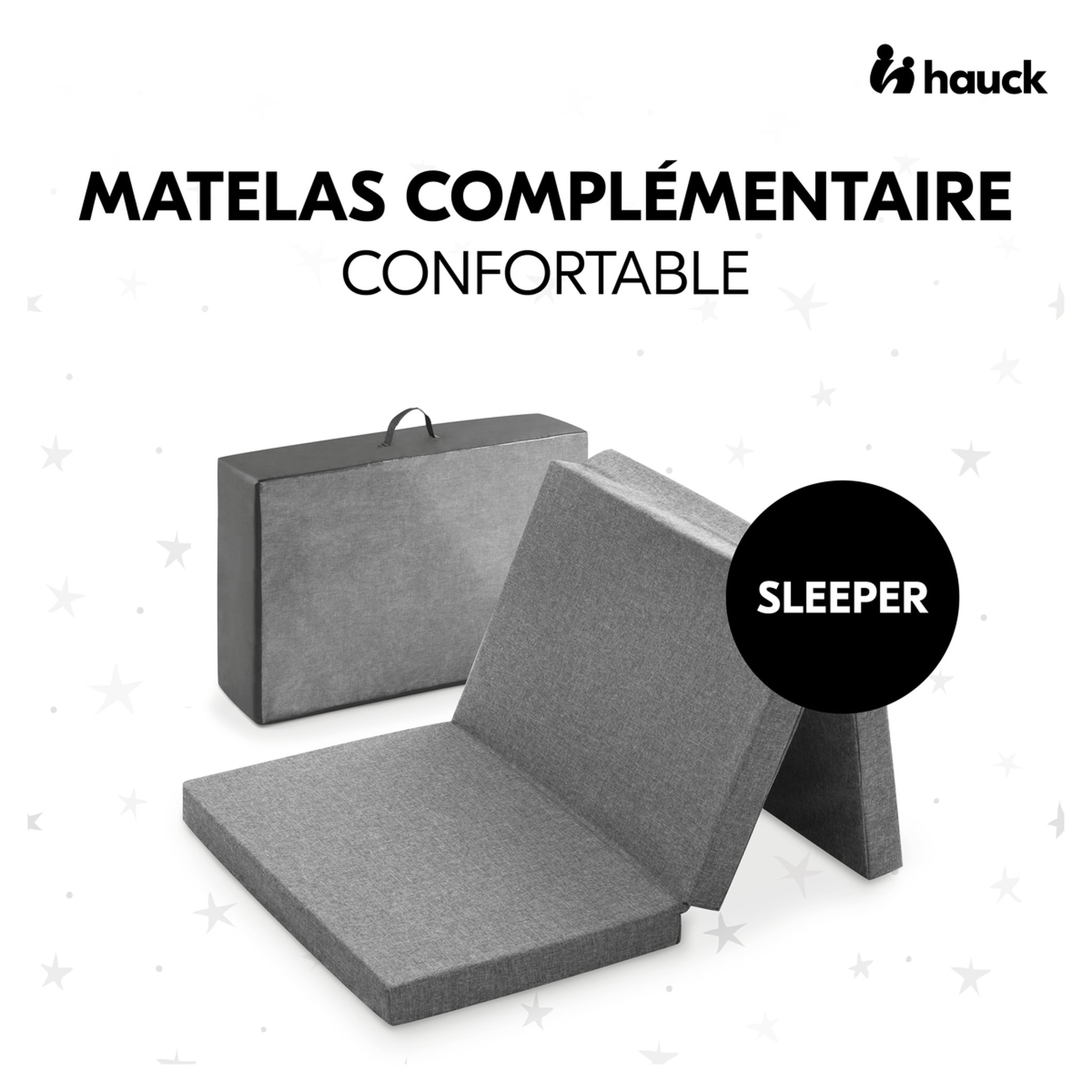 Voir la diapositive 2 : HAUCK Matelas pour lit parapluie Sleeper