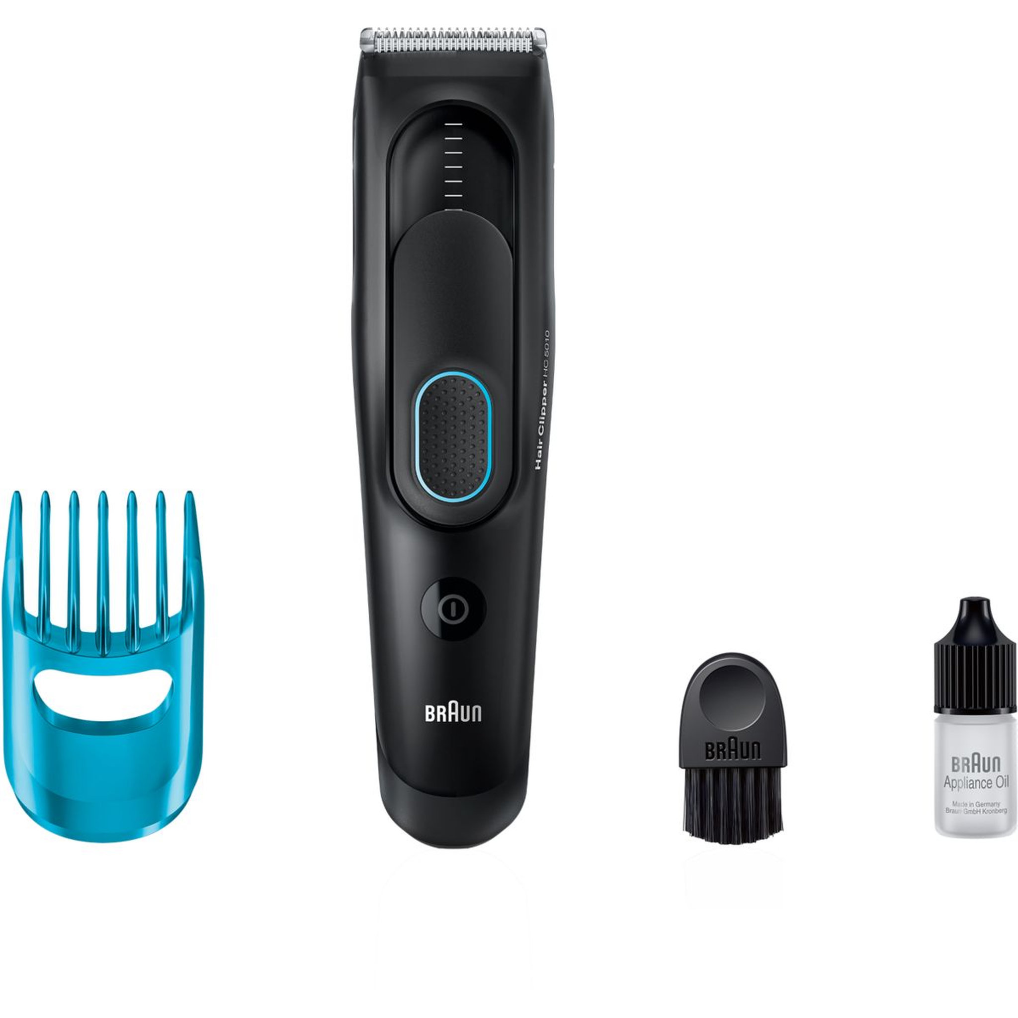 Voir la diapositive 1 : BRAUN Tondeuse cheveux HC5010 - 9 longueurs