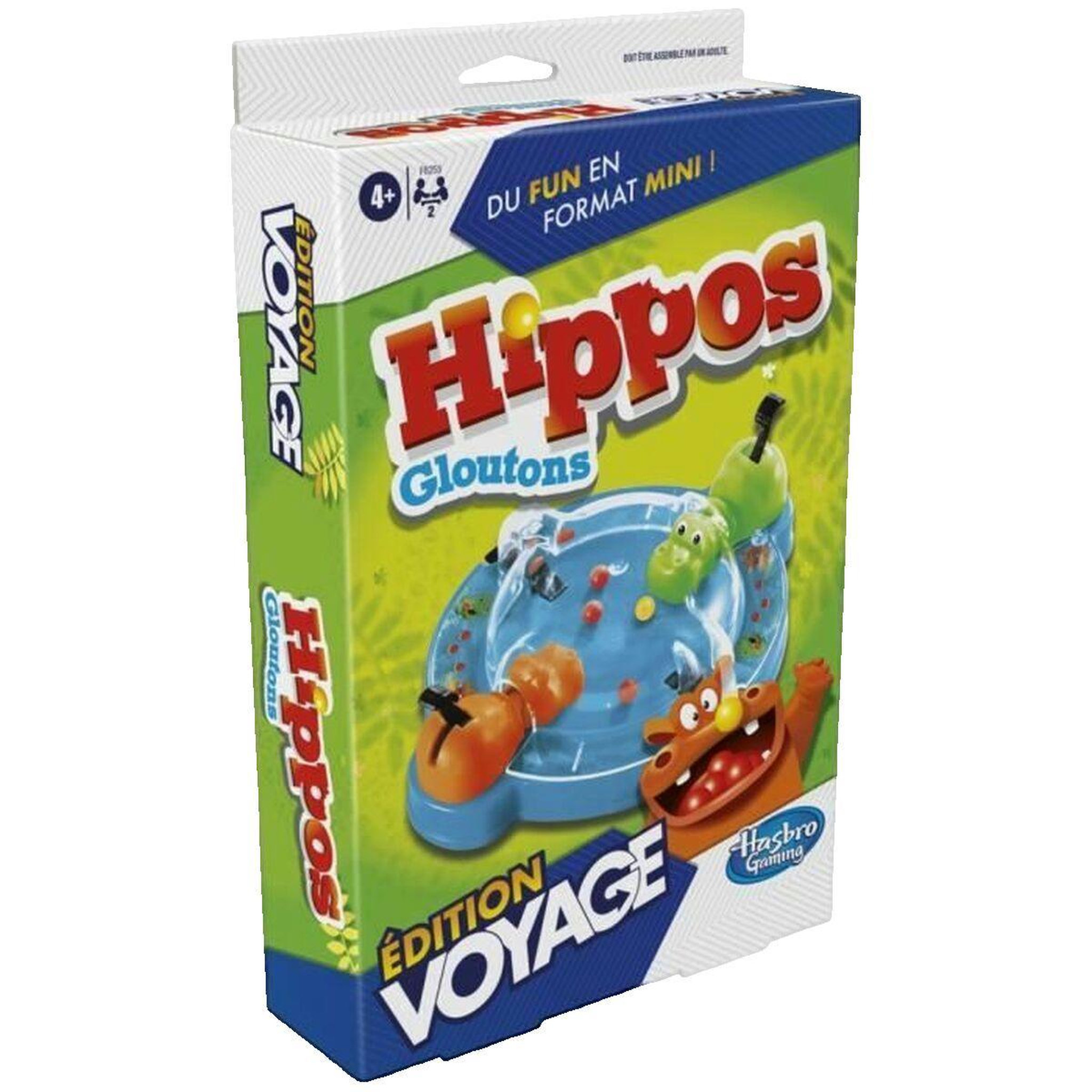Voir la diapositive 2 : HASBRO Jeu de société Hasbro Hippos gloutons Voyage