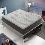 ILOVESLEEP Matelas Mousse SILVERSAFE - Accueil Mémoire De Forme - Epaisseur 21 Cm. Coloris disponibles : Blanc