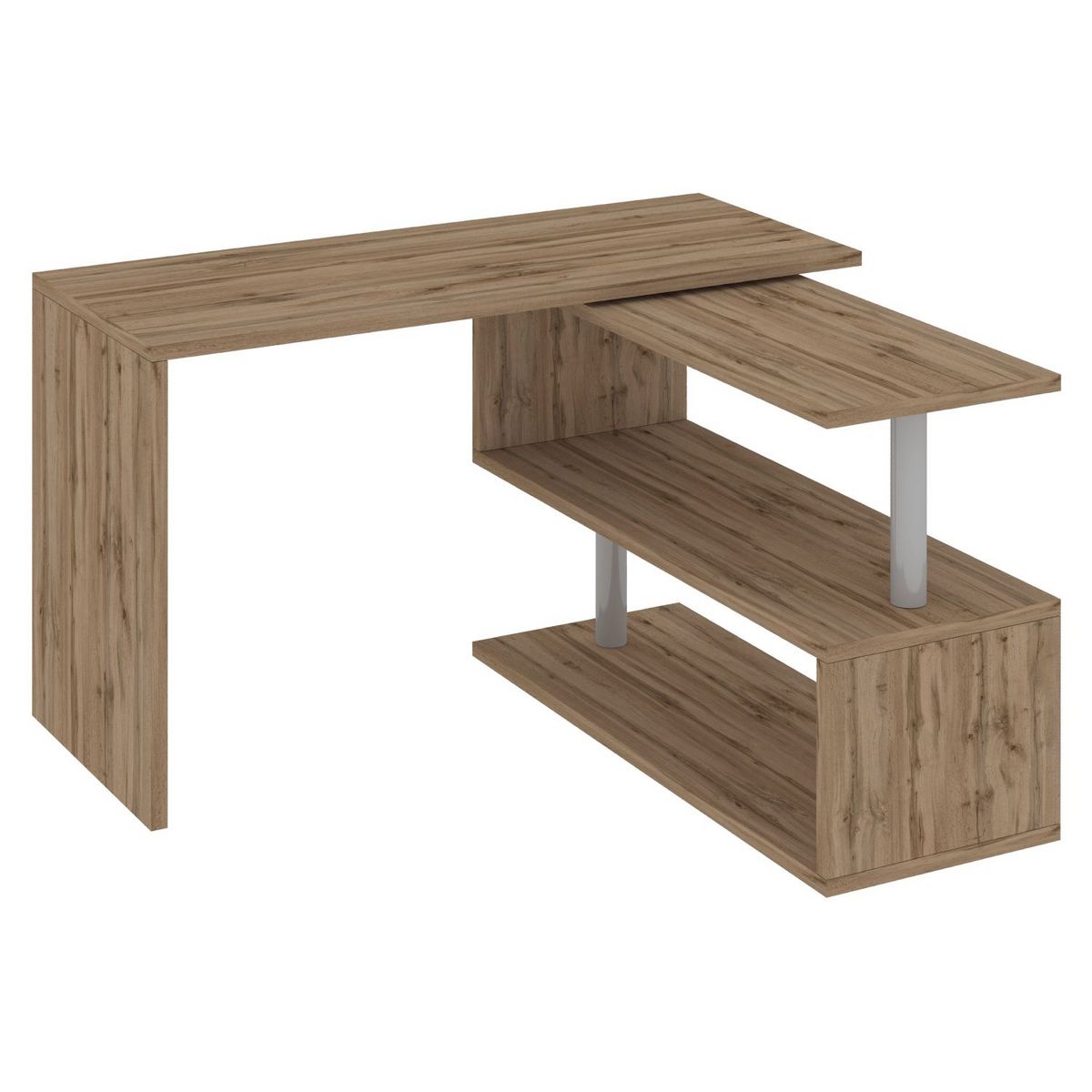 Bureau modulable droit ou d'angle 120/177cm ALTO