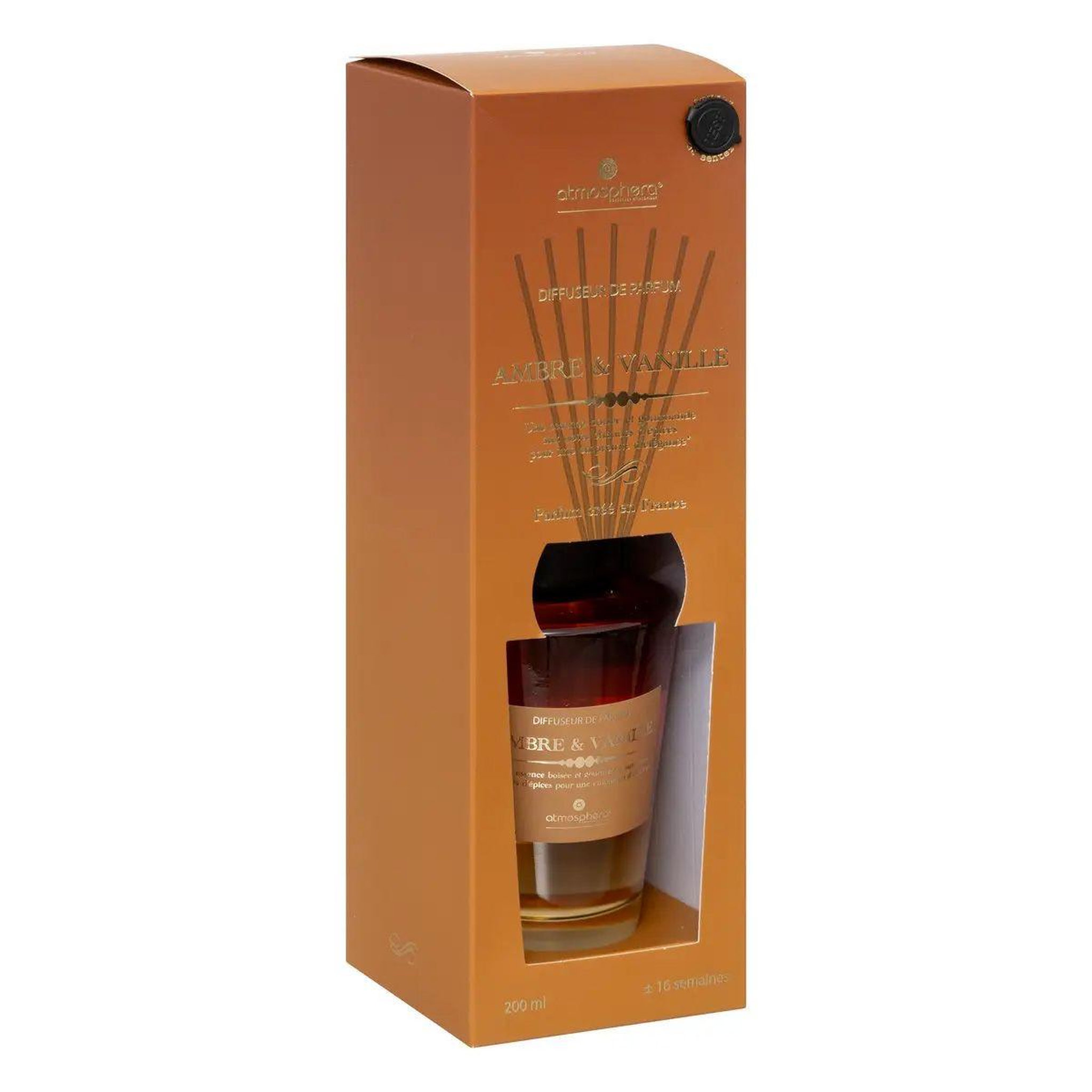 Voir la diapositive 2 : ATMOSPHERA Diffuseur de parfum  alma  200ml ambre & vanille
