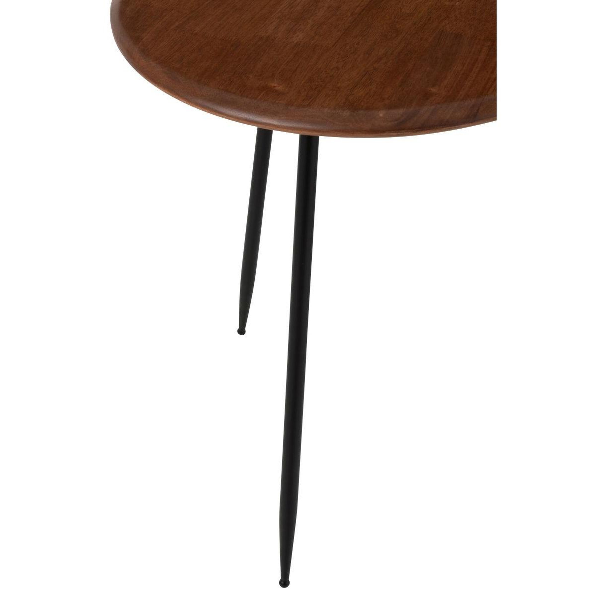 Voir la diapositive 4 : J-LINE Lot de 2 tables d'appoint  neo  60cm naturel