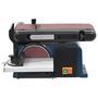 Voir la diapositive 3 : VIDAXL Ponceuse a disque et a bande electrique 370 W 150 mm