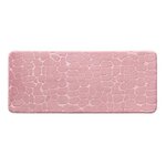 Paris Prix Tapis de Bain  Ricochet  50x120cm Rose Poudré