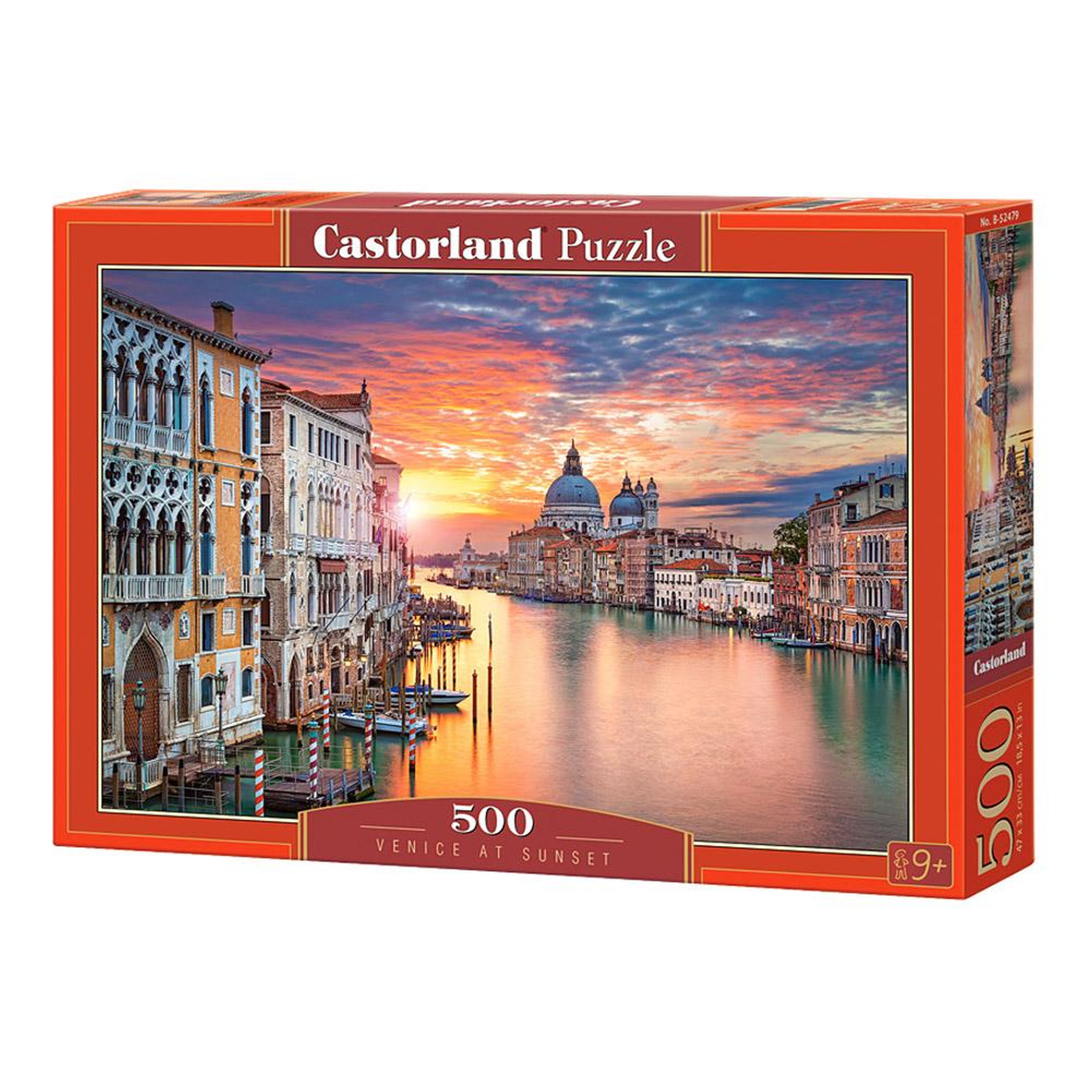 Voir la diapositive 2 : Castorland Puzzle 500 pièces : Venise au crépuscule