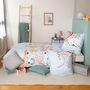Voir la diapositive 4 : COTE DECO Housse de couette 140x200 + 1 taie CATCHI coton 57 fils