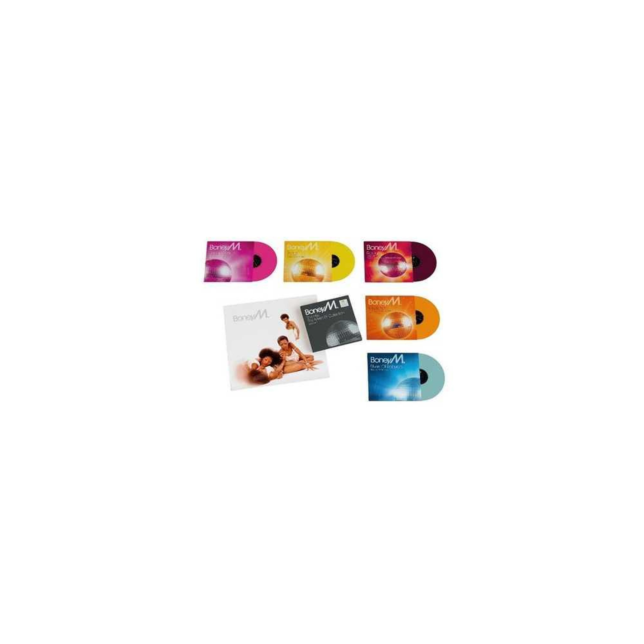 SONY The Hits The Mixes EP Collection Vinyle Coloré Coffret