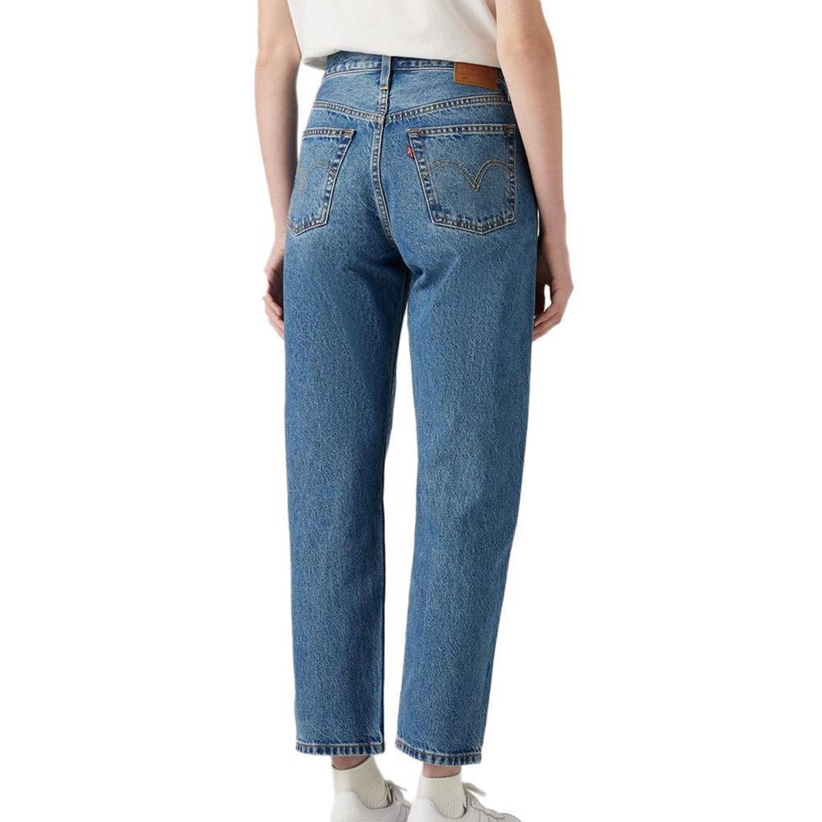 Levi's Jean 501  Foncé Femme Levi's Original Cropped