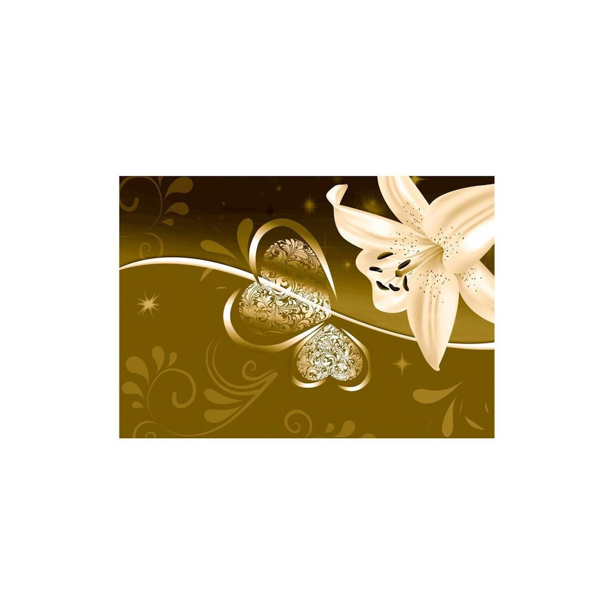 Paris Prix Papier Peint  Lily in Shades of Green